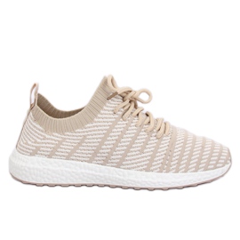 Beige HY2812 Beige sportssko