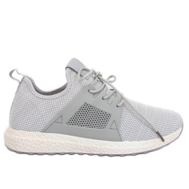 Grå HY2820 L.GRAY sportssko