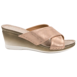VINCEZA Kile sandaler gul