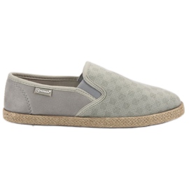 MCKEYLOR grå Slipons