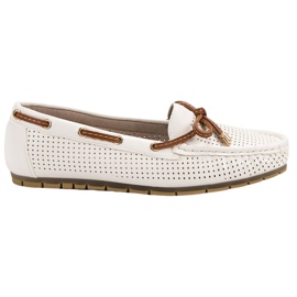 Kylie Komfortable loafers hvid