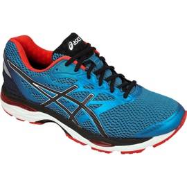Løbesko Asics Gel-Cumulus 18 M T6C3N-4190 sort blå