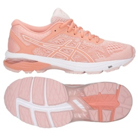 Løbesko Asics Gt 1000 6 W T7A9N-1706 lyserød