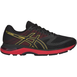 Løbesko Asics Gel-Pulse 10 M 1011A604-001 sort rød gul