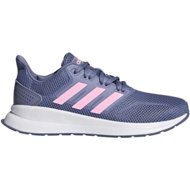 Løbesko adidas Falcon K Jr F36541 violet