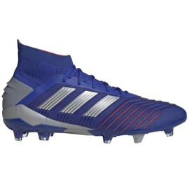 Adidas Predator 19.1 Fg M BB9079 fodboldstøvler flerfarvet blå
