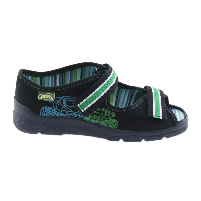 Befado sandaler børnesko 969X073 marine blå blå grøn