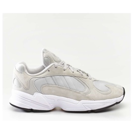 Adidas Yung 1 Grey One Grey One Fodtøj Hvid grå