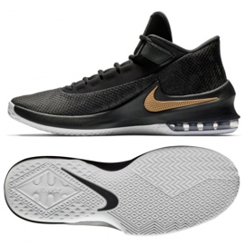 Basketballsko Nike Air Max Infuriate 2 Mid M AA7066-002 sort sort