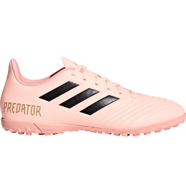 Adidas Predator Tango 18.4 Tf M DB2142 fodboldstøvler flerfarvet lyserød