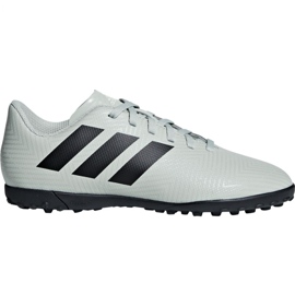 Adidas Nemeziz Tango 18.4 Tf Jr DB2380 fodboldstøvler flerfarvet hvid