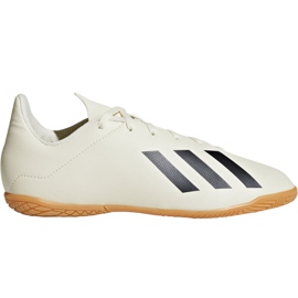 Indendørs sko adidas X Tango 18.4 I Jr DB2432 flerfarvet hvid