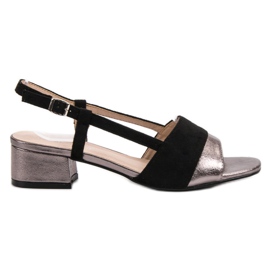 VINCEZA sorte sandaler