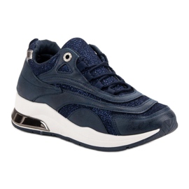 Moderigtige marineblå sneakers marine blå