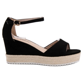 Seastar Sorte kile sandaler