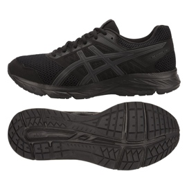 Løbesko Asics Gel Contend 5 M 1011A256-002 sort