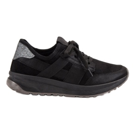 Ideal Shoes Slip-on sportssko sort