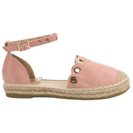 Forever Folie Lyserøde Espadriller