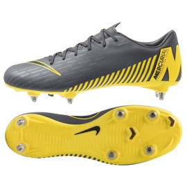 Nike Mercurial Vapor 12 Academy Sg Pro M AH7376-070 fodboldsko flerfarvet sort