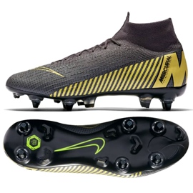 Nike Mercurial Superfly 6 Elite SG-Pro M AH7366-070 fodboldsko flerfarvet sort