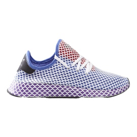 Adidas Deerupt Runner På Orange Aktiv Lilla Shock Rød flerfarvet