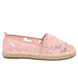 Pink åbent espadrilles 68-130 Pink lyserød