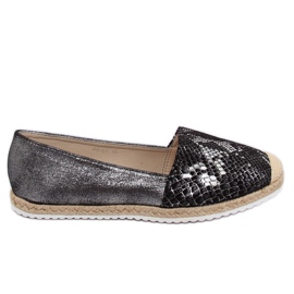 Sort slangehud espadrilles 68-64 Sort