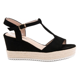Seastar Sorte Espadrilles sandaler