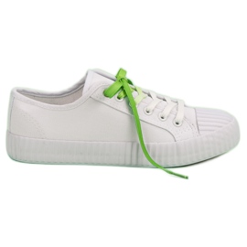 Yes Mile Moderigtige hvide sneakers