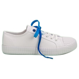 Yes Mile Moderigtige hvide sneakers