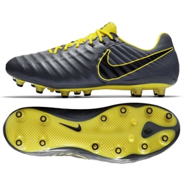 Nike Tiempo Legend 7 Elite Ag Pro M AH7423-070 fodboldsko sort grå