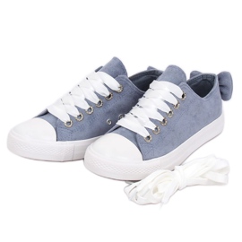 Blå kvinders sneakers B88 Blå