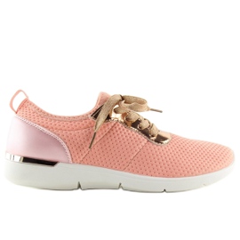 Lyserøde T511 Champagne sportssko