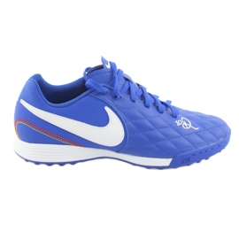 Nike Tiempo Legend 7 Academy 10R Tf M AQ2218-410 fodboldsko blå blå
