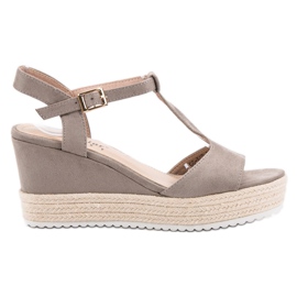 Seastar Grå Espadrilles sandaler
