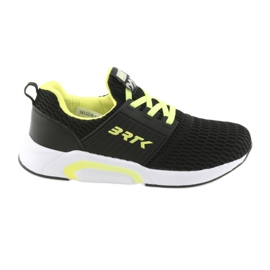 Bartek 55110 Sort slip-on sportssko gul