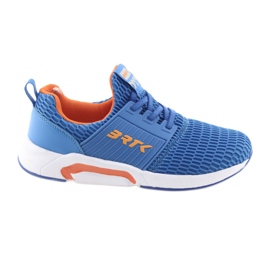 Bartek 55110 Slip-on blå sportssko orange