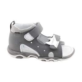 Sandaler drenge rober Bartek 51489 grå hvid