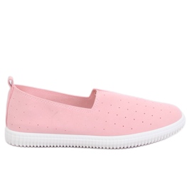 Lyserøde kvinders pink sneakers NB187P Pink