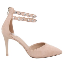 Beige nitter med nitter B-51 Beige