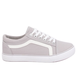 Grågrå damesneakers BL117P Grå