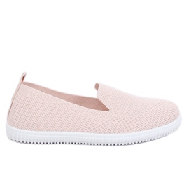 Sneakers slip-on pink 784 Pink lyserød