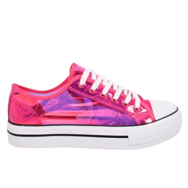 Pink XL19P Peachred petrol sneakers lyserød