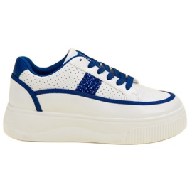 Hvide creepers med glitter