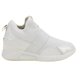 Wedge Slip-On sneakers hvid