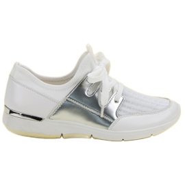 Slip-on sportssko hvid
