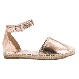 Best Shoes Espadrilles med jetfly gul