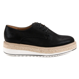 Clowse Sort Espadrilles