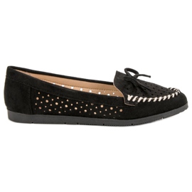 Seastar Sorte åbent loafers
