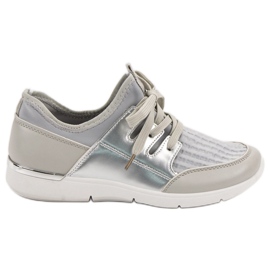 Slip-on sportssko grå
